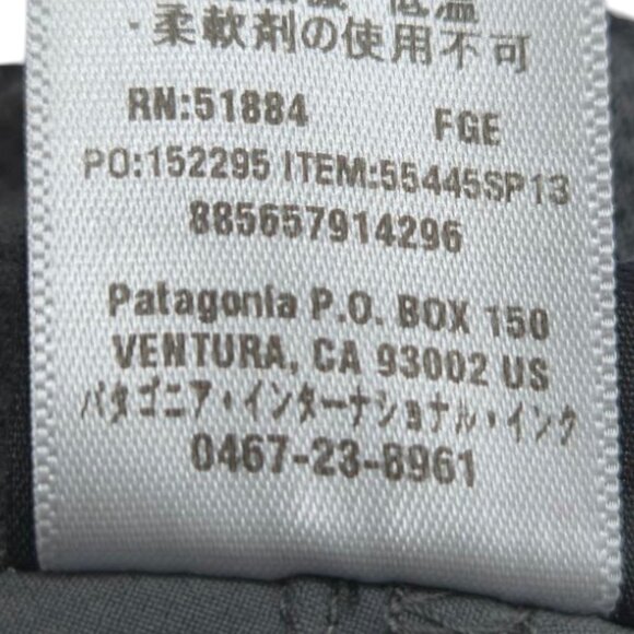 Patagonia Pants Women 6 Gray Rock Craft Camping Athleisure Gorpcore Trail Work - Picture 8 of 9